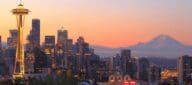 shot of the seattle skyline