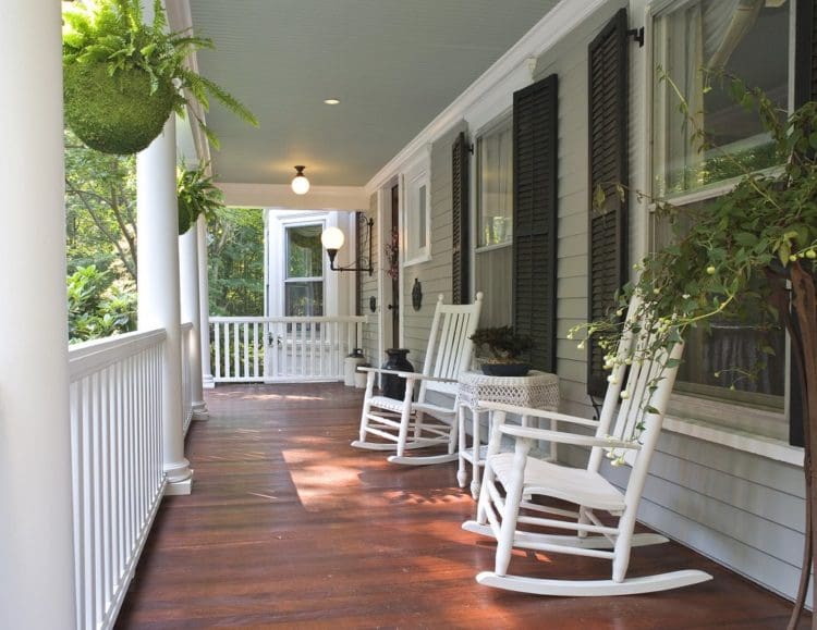 improve curb appeal and safety by fixing sagging or broken front porches.