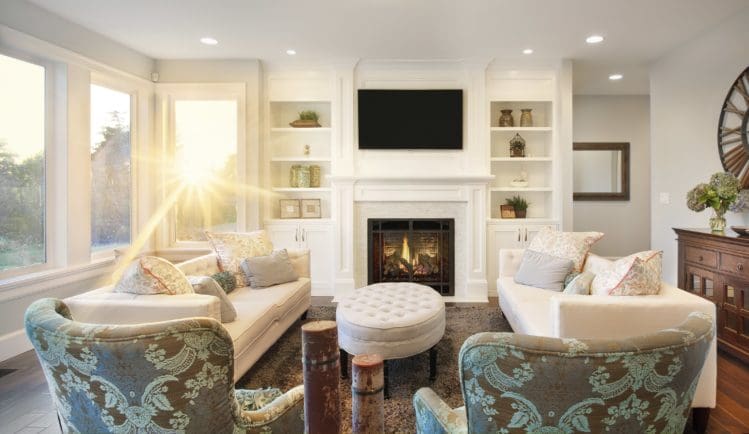 How to declutter your home fast: use these living room decluttering tips!