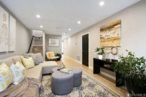 San Francisco Housing Market: Newcomb living room