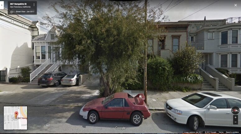 San Francisco Housing Market: Hampshire street view