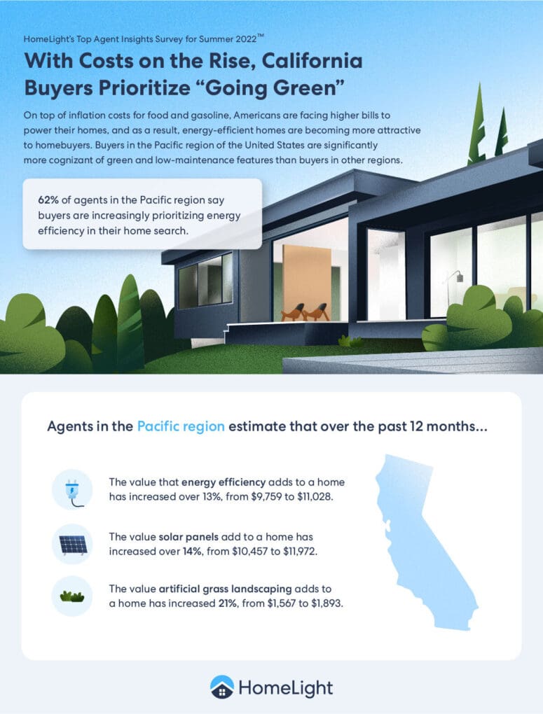 A HomeLight infographic about solar panels.