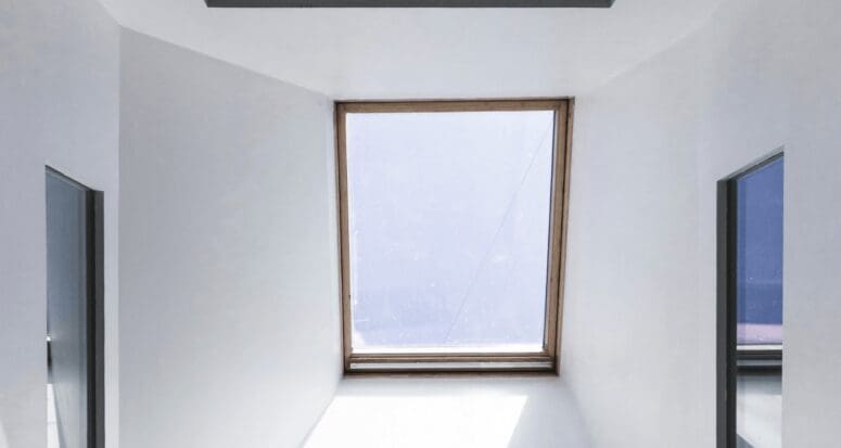 A skylight that is increasing home value.