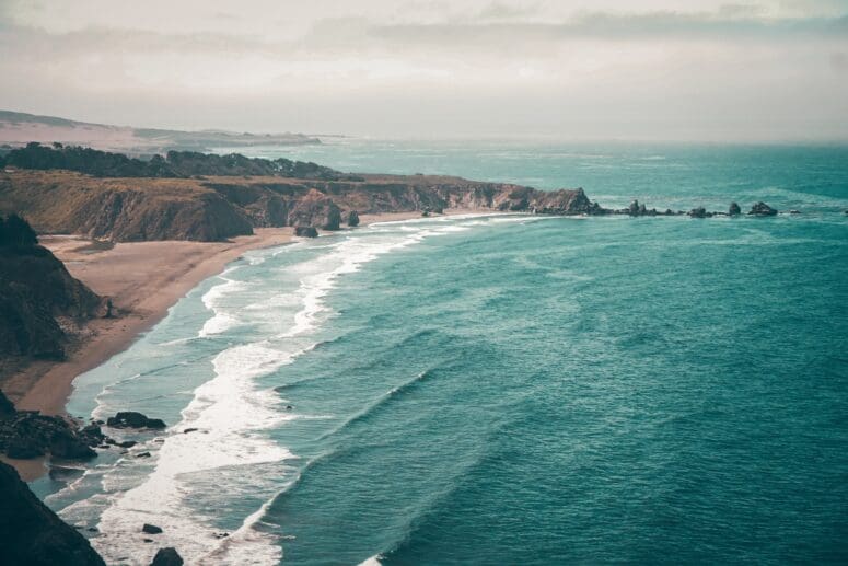 An ocean view in California, where sellers must disclose items in a statement when they transfer the house to a buyer.