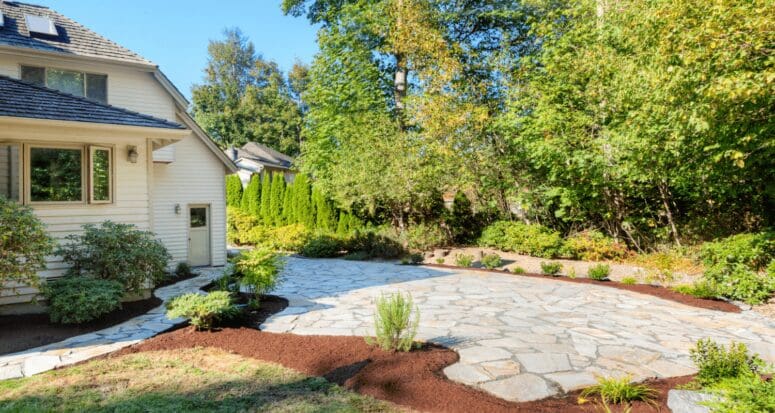 Pavers that increased home value.