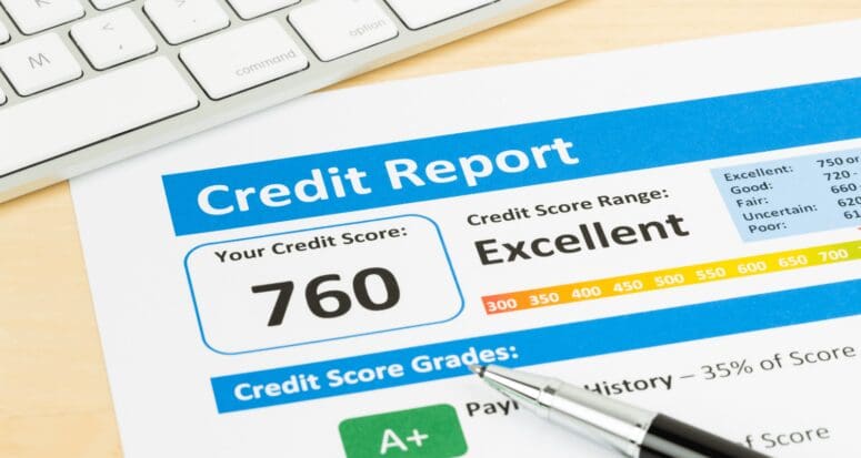 A credit score that was improved before buying a home.