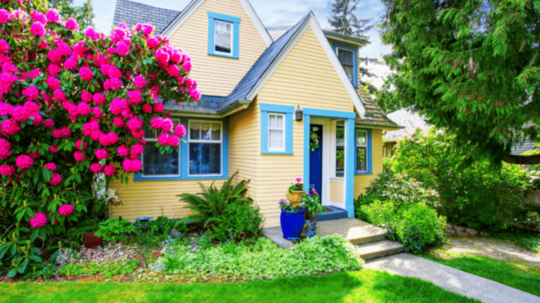 A small home with curb appeal.