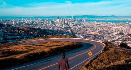 A California skyline where homes sell quickly.