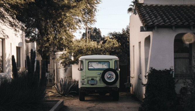 A car in Tucson, where you can buy a house.