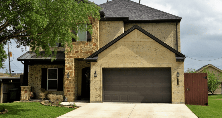 A driveway with curb appeal.