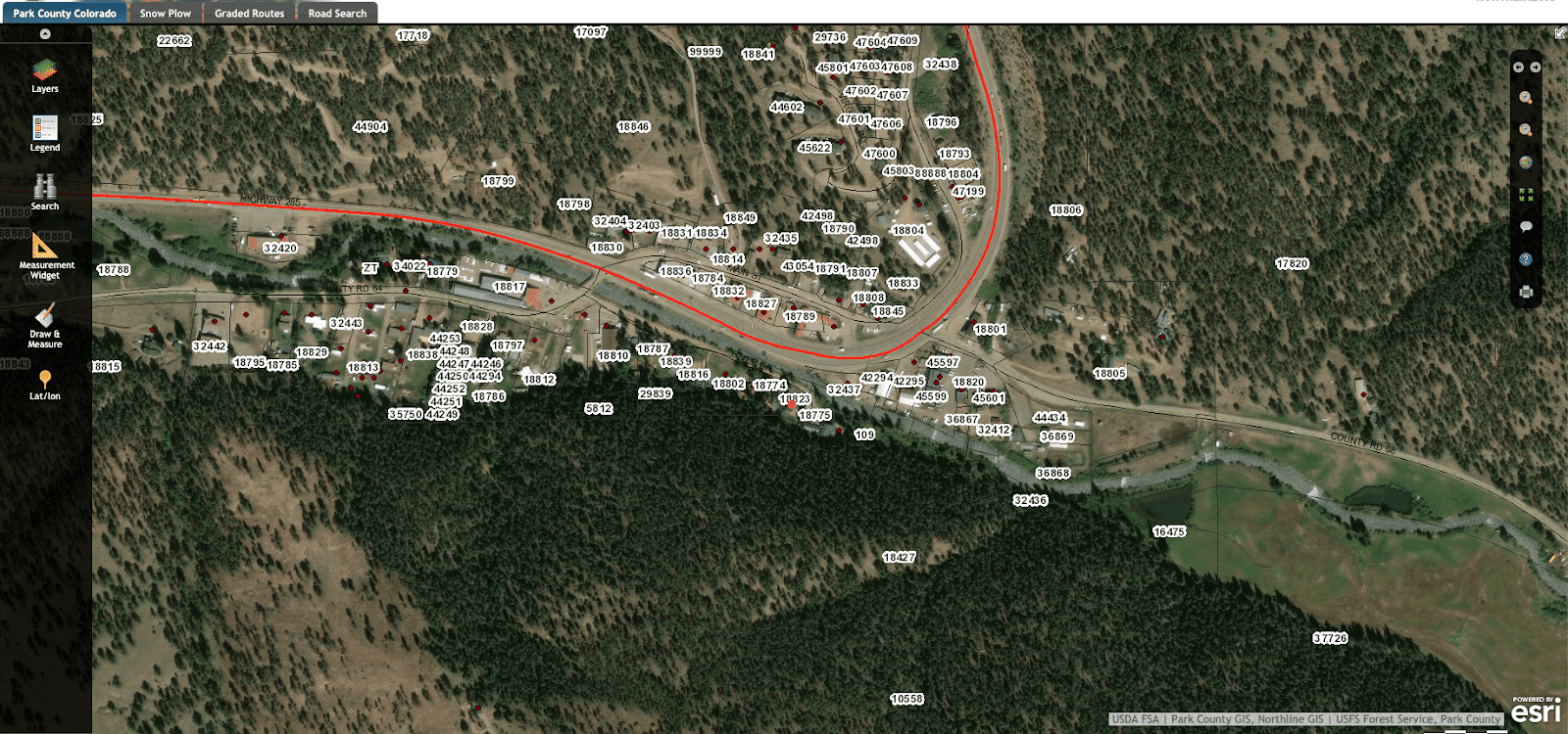 Geographic Information System for how to find the history of a property online