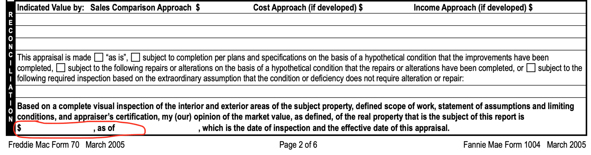 How to Read an An Appraisal Report Skim for the Highlights