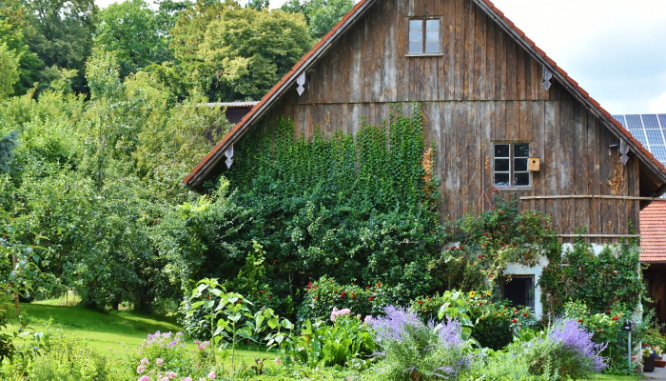 A country home.