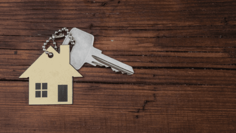 Keys that a buyer will get at closing.