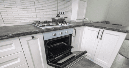 A gas range that adds value to a home.