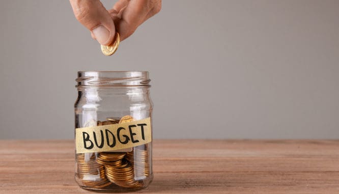 A budget of coins saved in a jar will help you avoid being house-poor