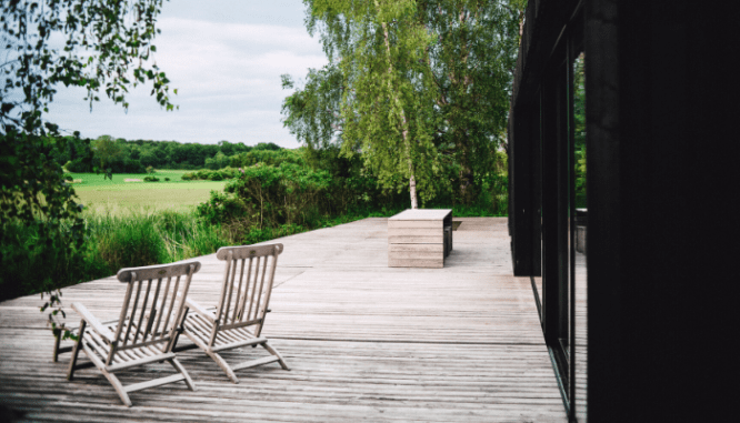 A vacation rental property in the process of selling.