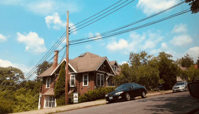 A house with low mortgage rates.