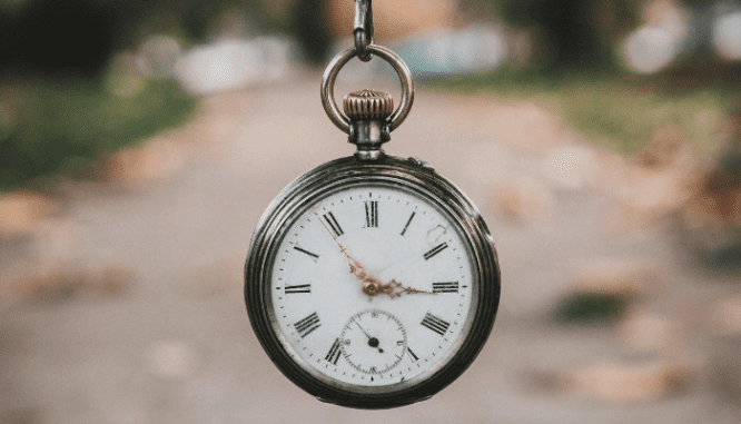 A watch used while waiting for a conventional loan.