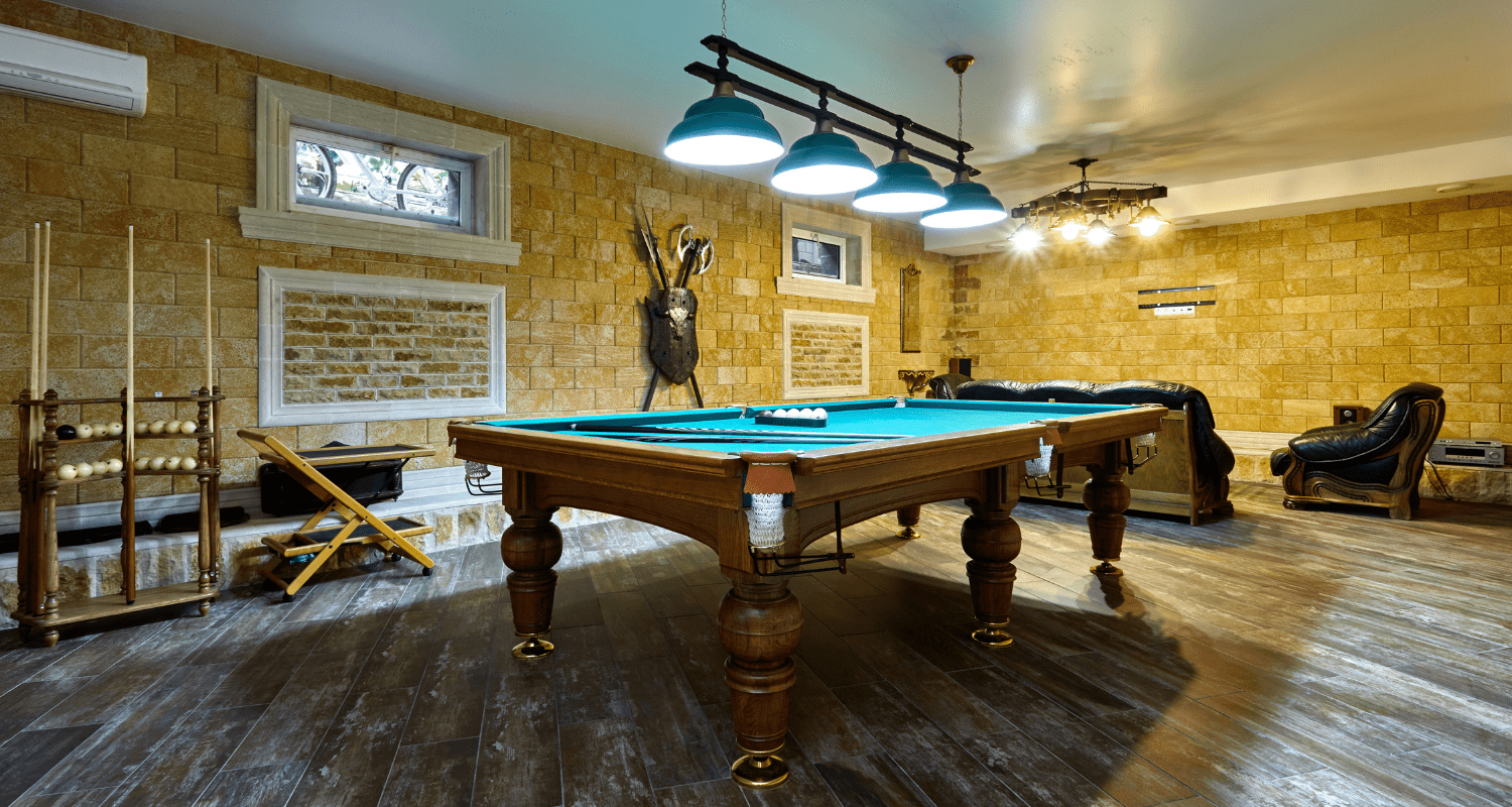 basement game room decorating ideas