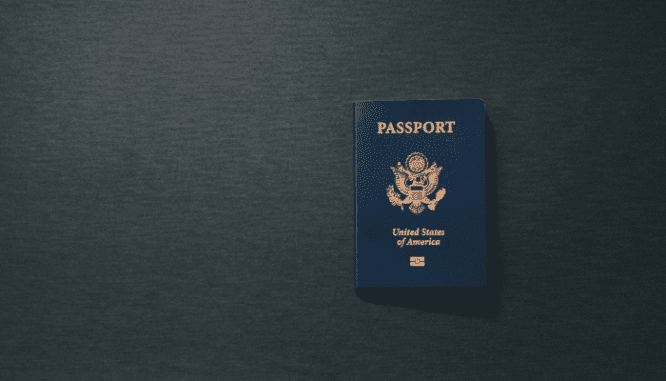 A passport needed for closing day.