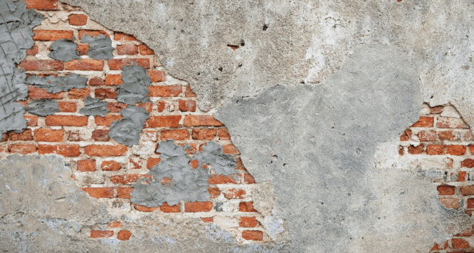 A brick wall of a Lexington house that sold fast.