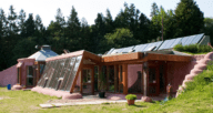 An earthship home that was purchased recently.