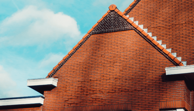 A roof installed with a home renovation loan.