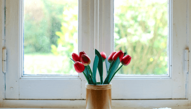 A window with increased energy efficiency.