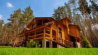 A log home that has been maintained.