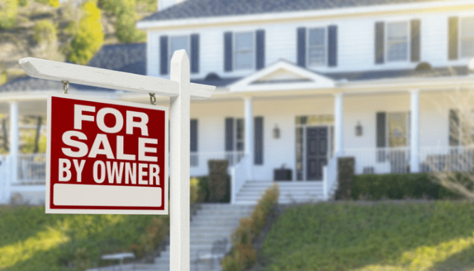 A house sold for sale by owner.