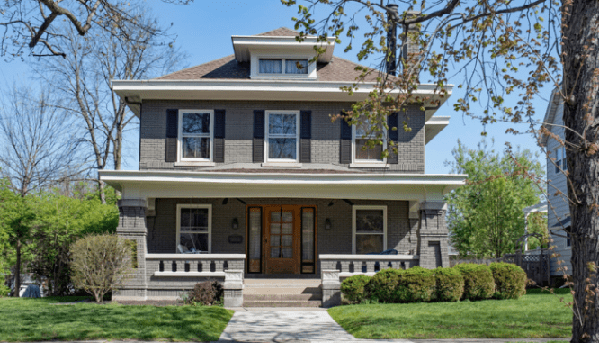 A Craftsman style house you can buy in Vancouver, Washington.