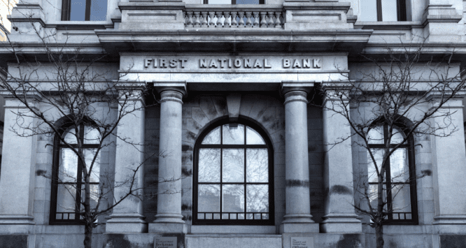 A bank where you can get a seller credit.