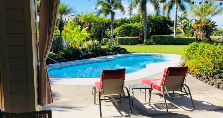 A backyard pool is a fun luxury if you have the right design idea.