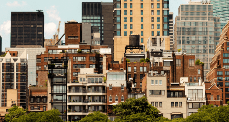 An image of a city skyline to demonstrate what a cooperative is.