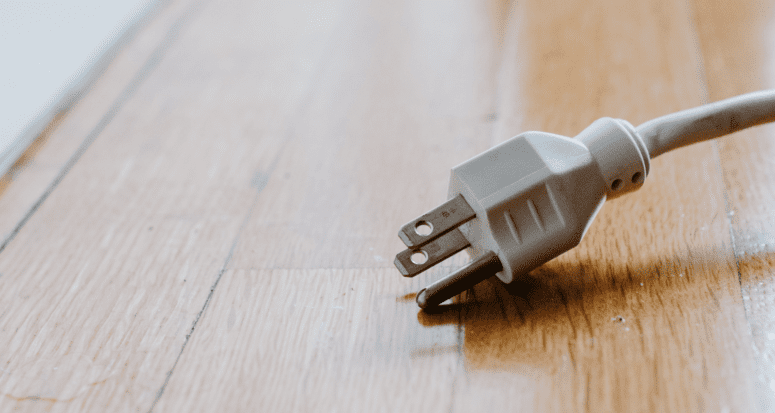 An electrical plug, which requires utilities that you may not want to shut off when selling.