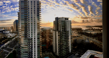 Condo buildings that require little maintenance.