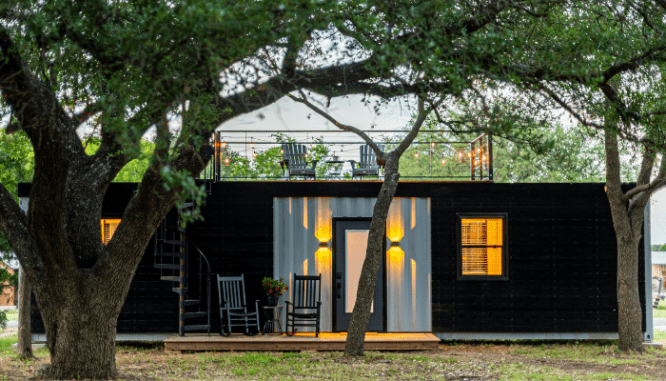 A tiny house, which can be an option for home buyers.