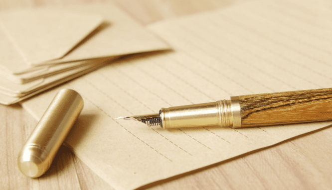 A pen used to write an appeal for a reconsideration of value.