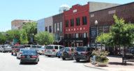 A main street near a house for sale in McKinney, Texas.