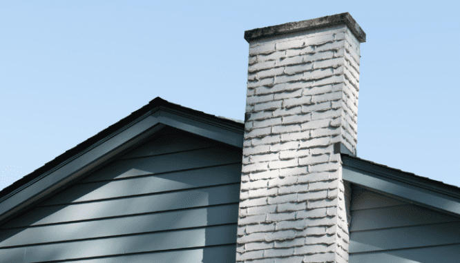 The roof of a house, which home inspectors will look at.