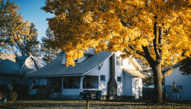 A house that is going through a probate sale.