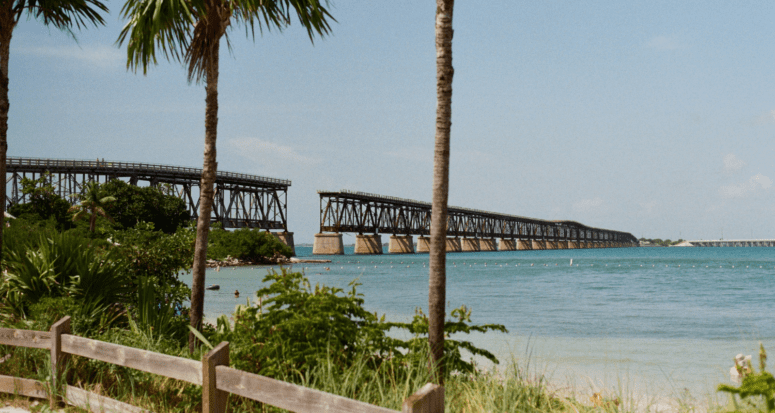 A beach in Florida near a house you can get with down payment assistance.