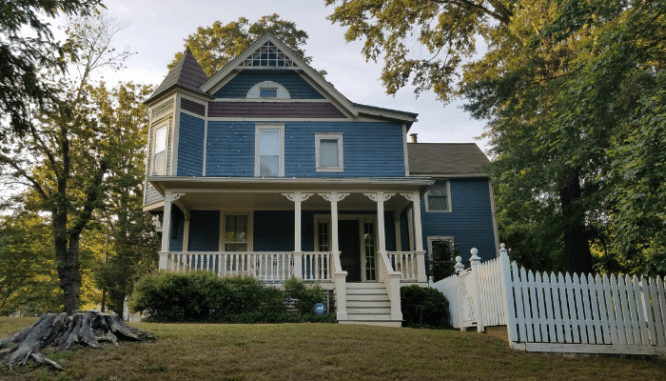 A large house that you can afford as a fixer upper.