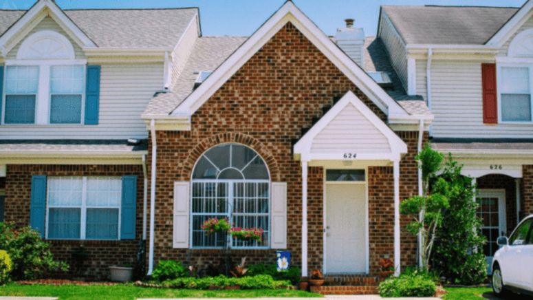 A house being considered to be sold to a house buying company