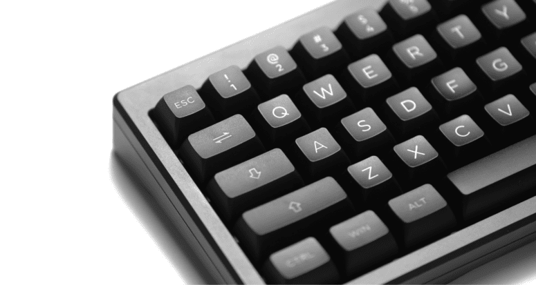 A keyboard where you can do a property history search.