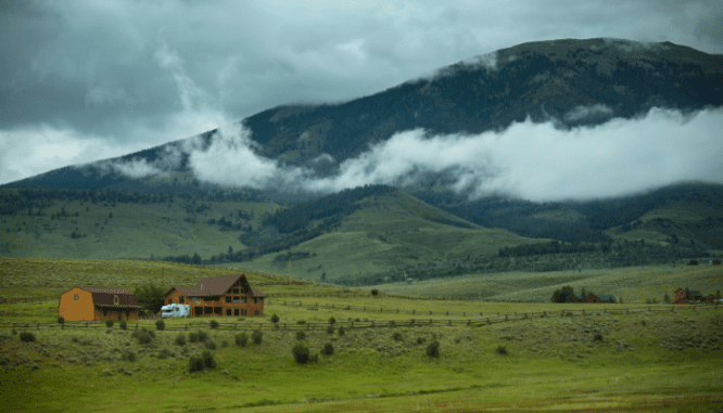 A property in Colorado, where you might need a real estate company to buy it.