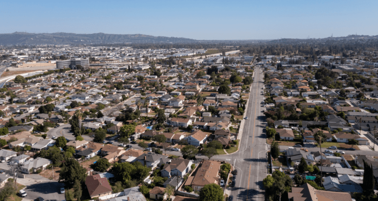 A skyline of Sierra Madre near a home purchased with HomeLight Cash Offer.