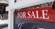 real estate for sale sign