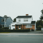 A neighborhood of houses that would be used in a property value estimate.